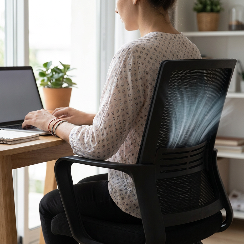 Chaise de Bureau Ergonomique Mesh Pro – Confort & Respirabilité