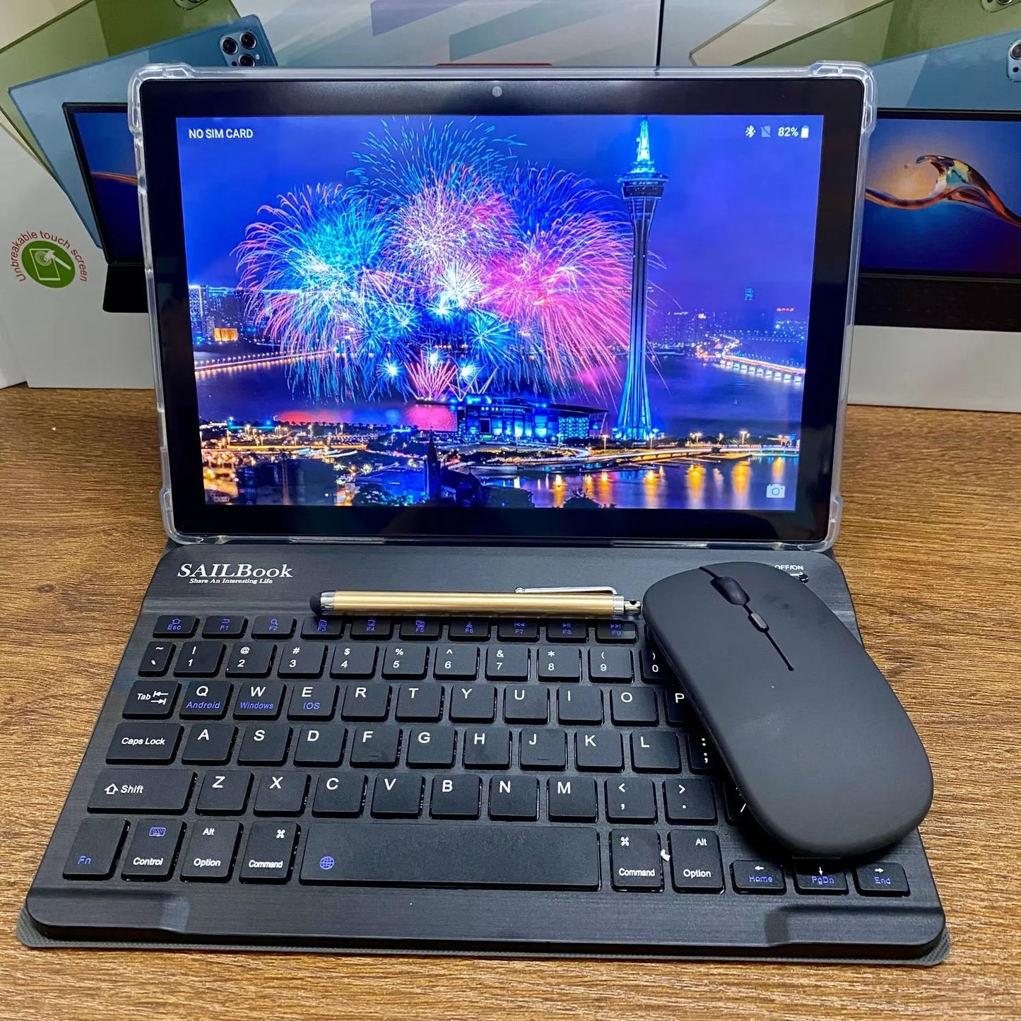 💼 Tablette 10.1" Android 2025 – Pack Complet Ultra-Économique & Performant
