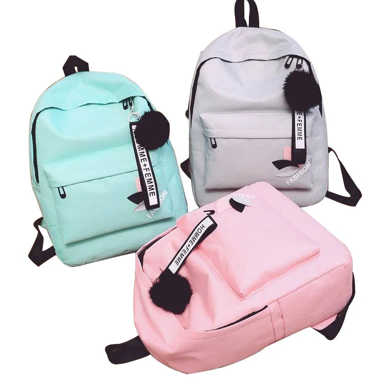 Sac à Dos Fille Style Collège – Petit, Chic et Pratique