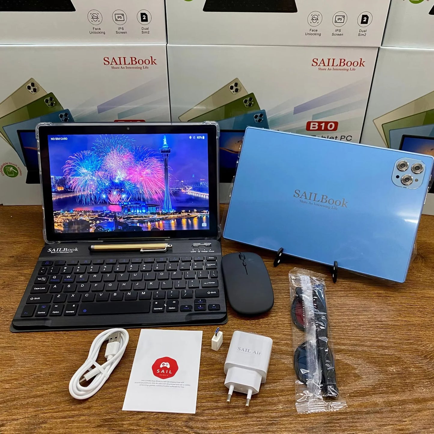 💼 Tablette 10.1" Android 2025 – Pack Complet Ultra-Économique & Performant