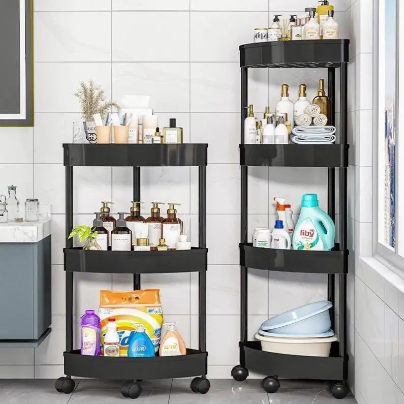 Étagère de Rangement Triangulaire – Salle de Bain & Cuisine