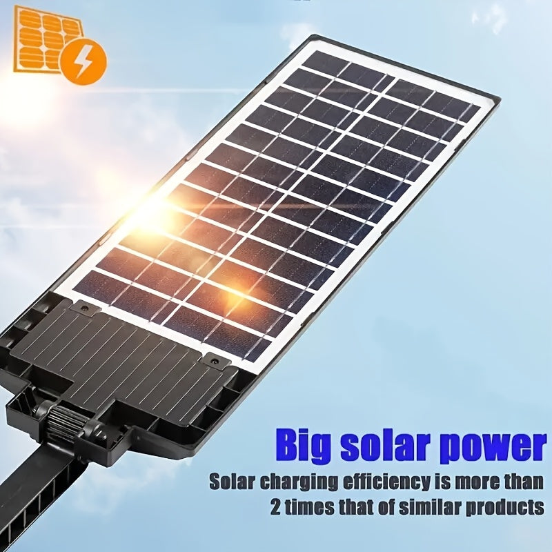 Feux de Rue Solaire LED ANKRIYUL 504 – Lumière Solaire Extérieure avec Télécommande