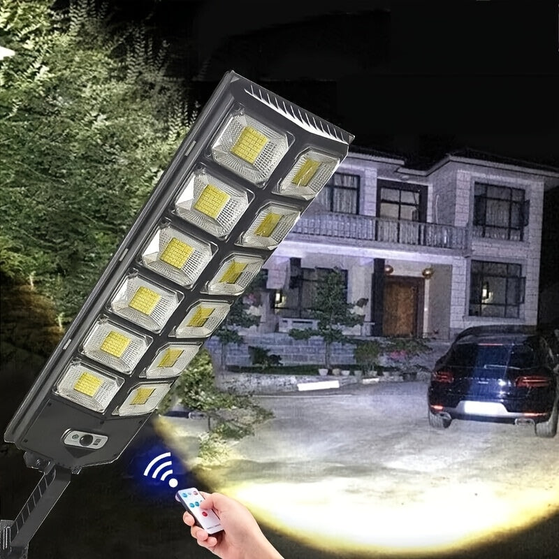 Feux de Rue Solaire LED ANKRIYUL 504 – Lumière Solaire Extérieure avec Télécommande