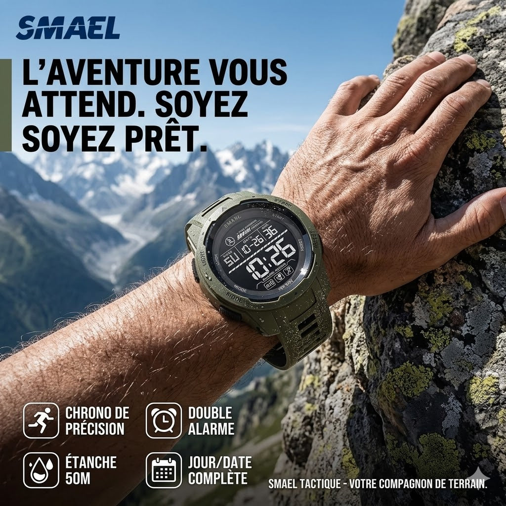 Montre Homme LED Lumineuse