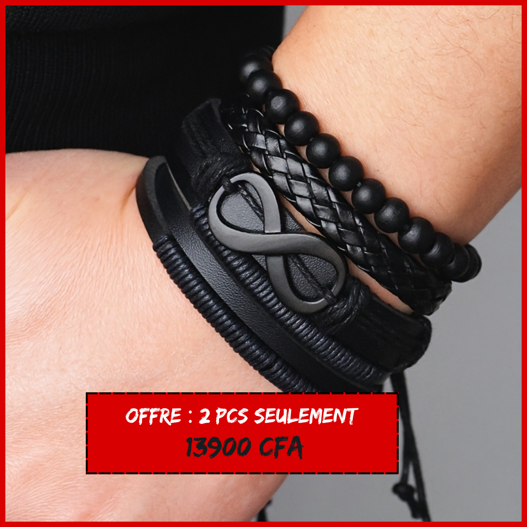 Achète 1 et 1 offert : Bracelet Vintage Unisexe