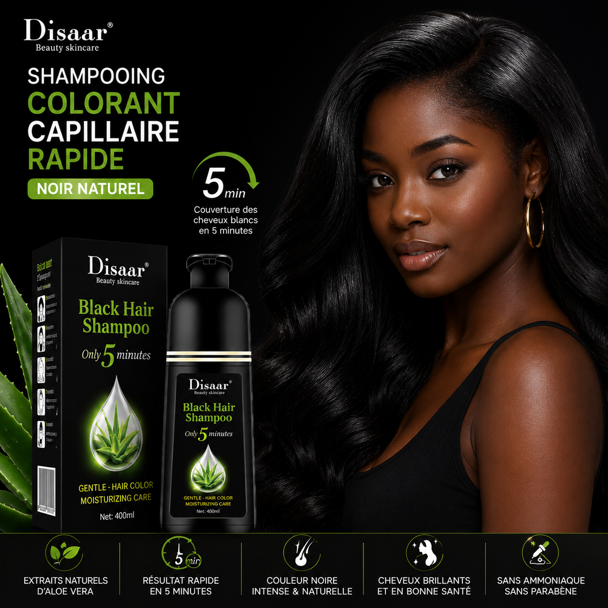 SHAMPOOING COLORANT BRUN NATUREL
