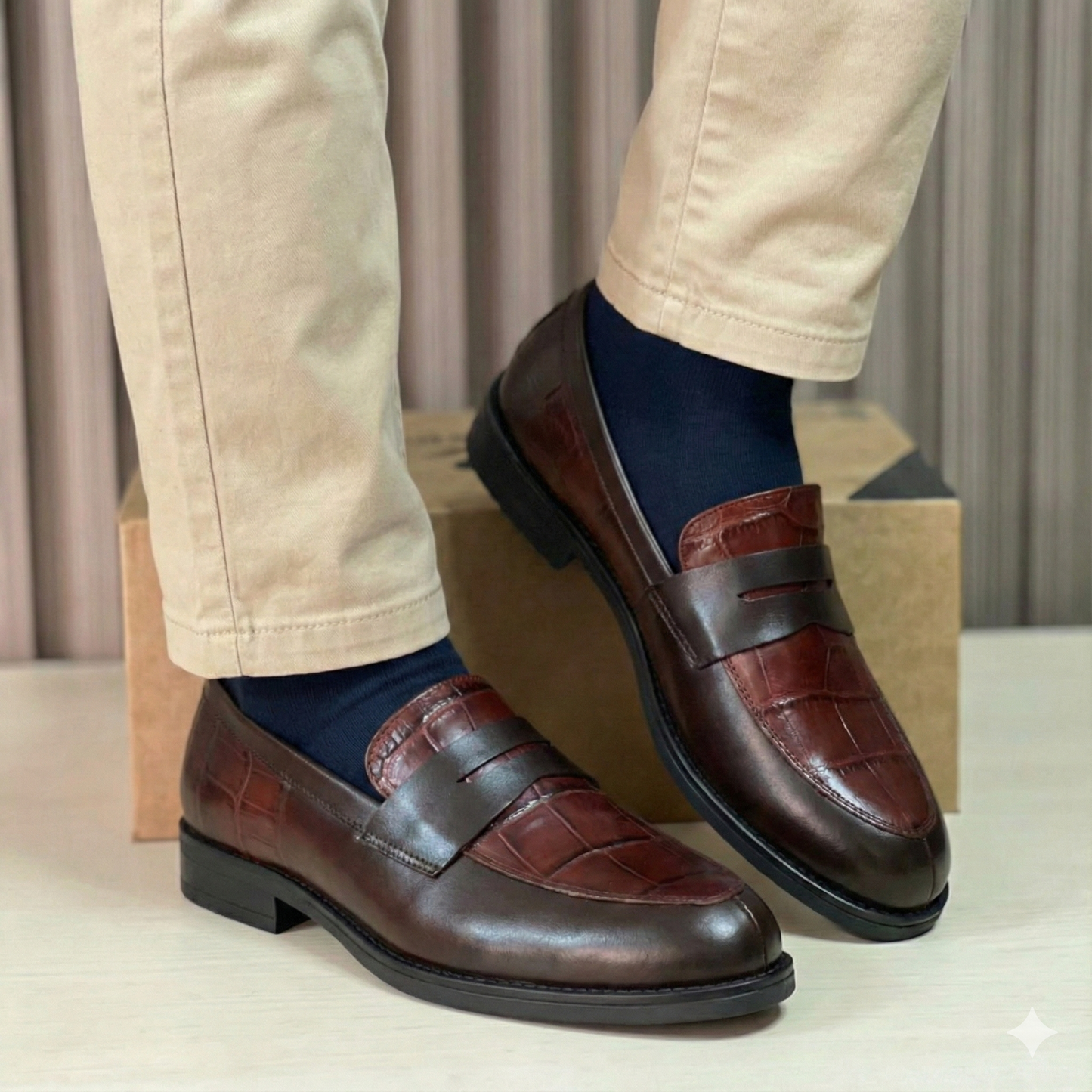 Mocassins Homme en Cuir Premium