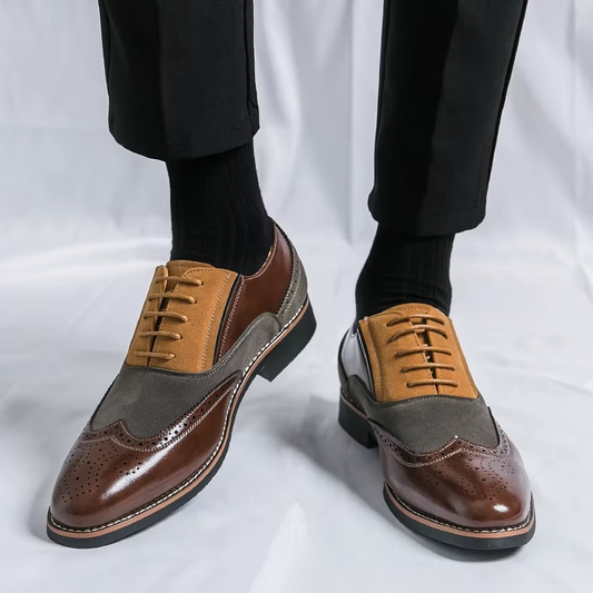 Chaussures Italien en Cuir Véritable