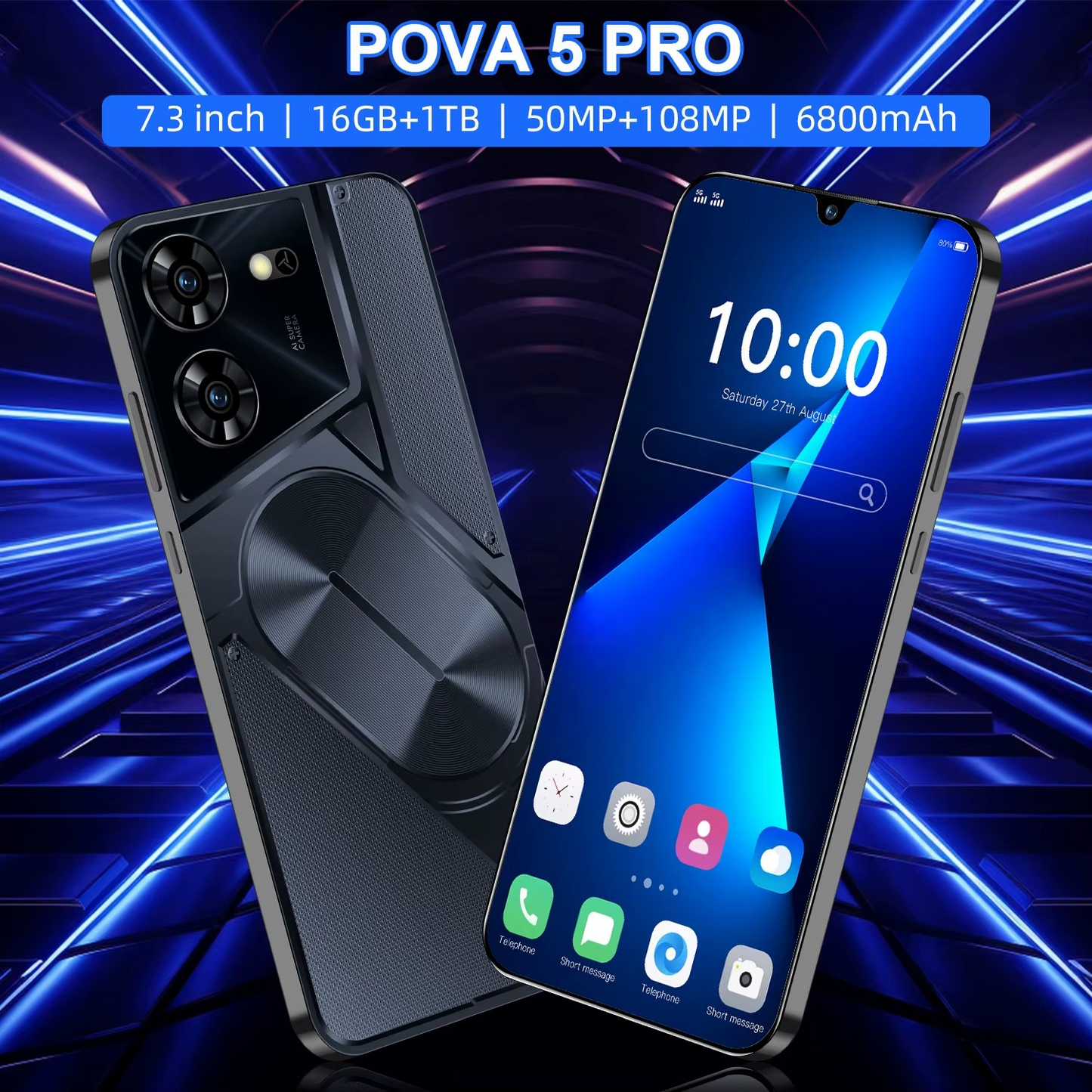 POVA 5 Pro 16 Go et 1 TB