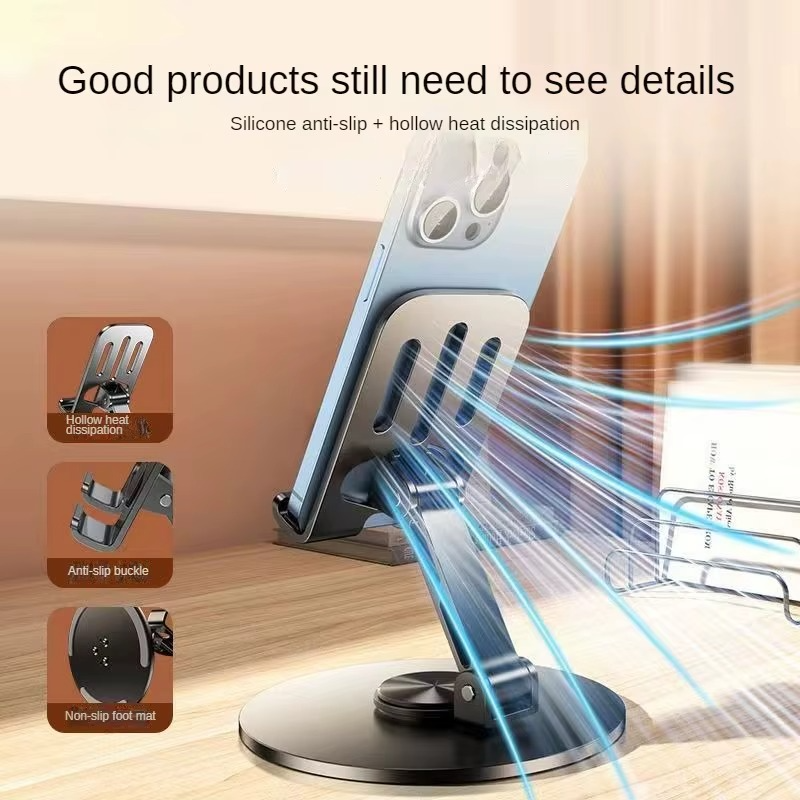 Support de Téléphone Portable d’Intérieur – Multifonctionnel, Flexible & Pliable