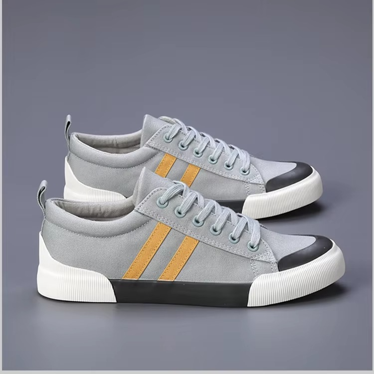 Baskets Décontractées Classiques en Toile pour Hommes – Confort & Style Quotidien
