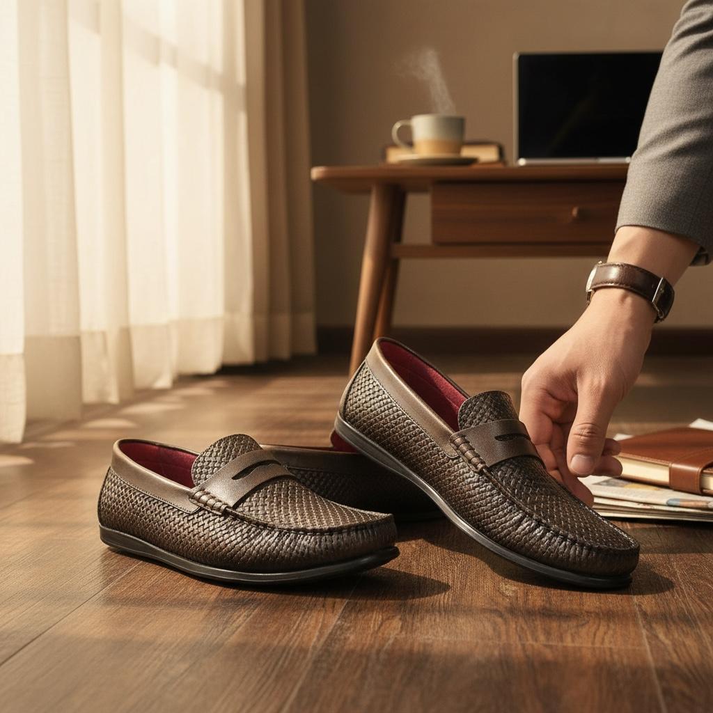MOCASSIN HOMME CUIR MODERNE & TENDANCE
