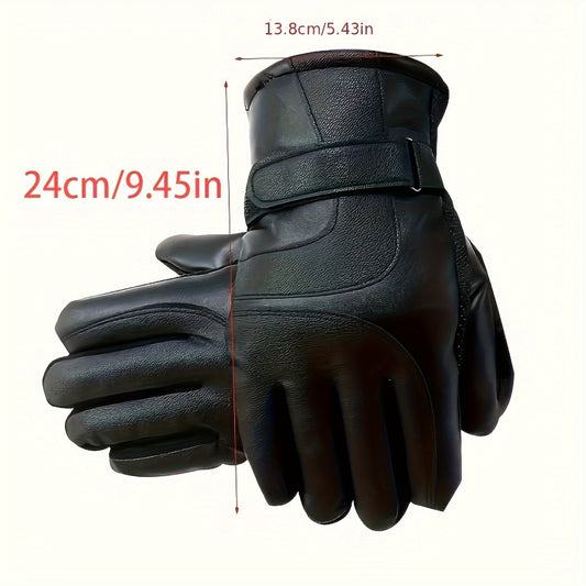 Gants d’Hiver Unisexes de Haute Qualité – Thermiques, Isolés & Compatibles Écran Tactile