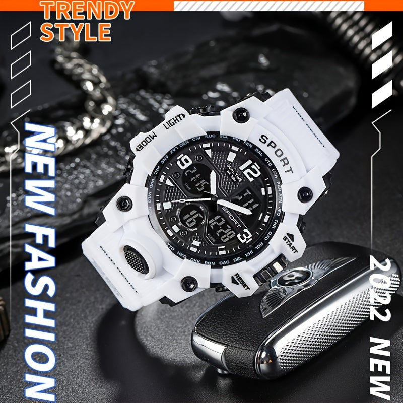 Montre Sport Numérique Rugged – Tactique, Résistante & Polyvalente