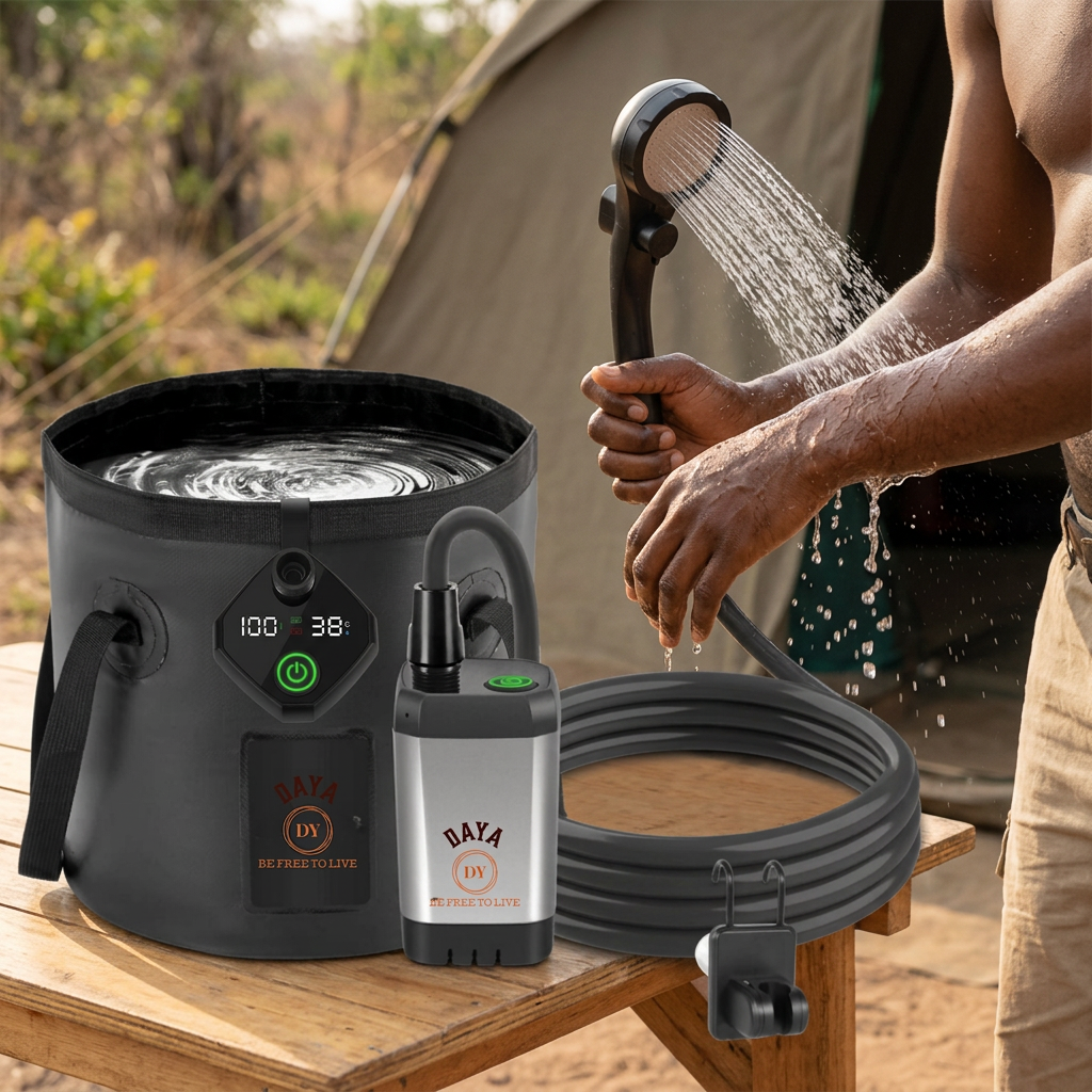 Douche Portable Électrique Rechargeable DAYA - Confort partout au Congo
