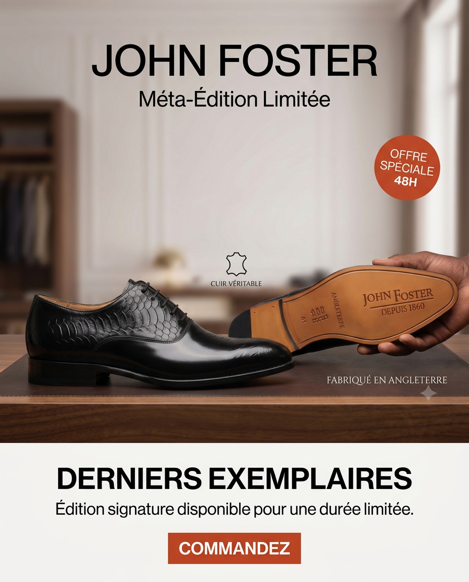 CHAUSSURES EN VRAI CUIR – ÉDITION SIGNATURE england