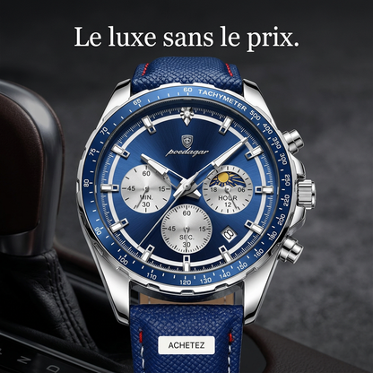 Pack Gentleman Urbain : Montre Poedagar & Baskets Sport-Chic – Style & Performance