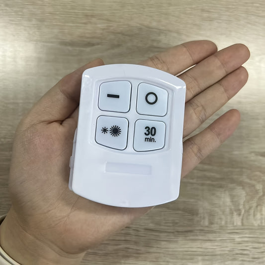 LAMPE LED SANS FIL POUR ARMOIRE – TÉLÉCOMMANDE & INTENSITÉ RÉGLABLE