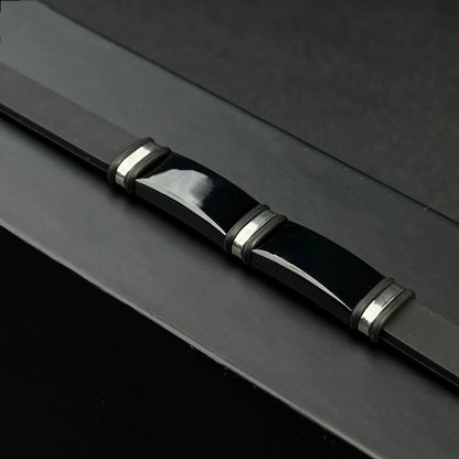 Bracelet de Manchette Réglable en Acier Inoxydable – Style Décontracté & Élégant