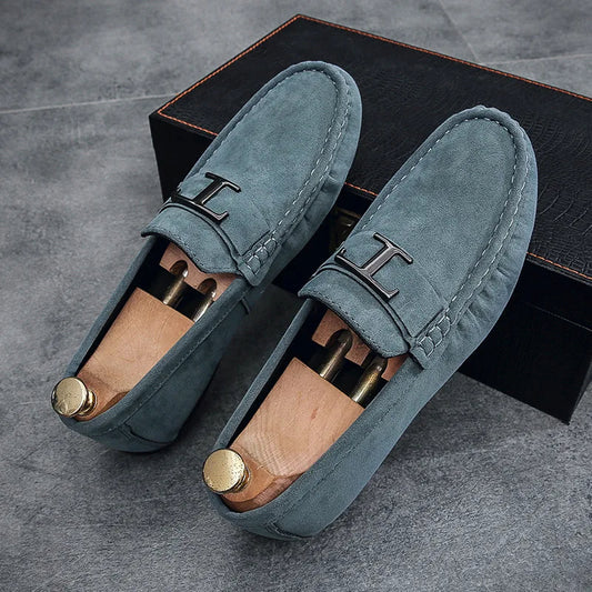 MOCASSINS HOMME EN DAIM ÉLÉGANT