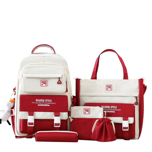 Sac à Dos Scolaire Imperméable – Personnalisable & Grande Capacité