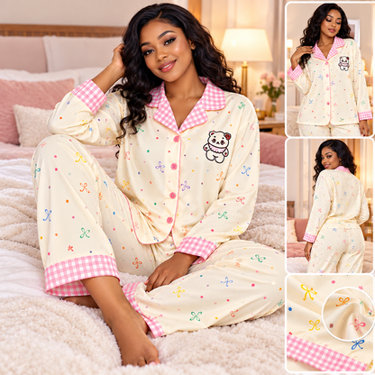 Pyjama Premium "Douceur de Cœur" – Confort & Élégance | Collection 2026