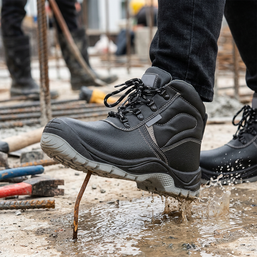 Chaussures de Sécurité Ultra-Résistantes - Protection Totale & Confort