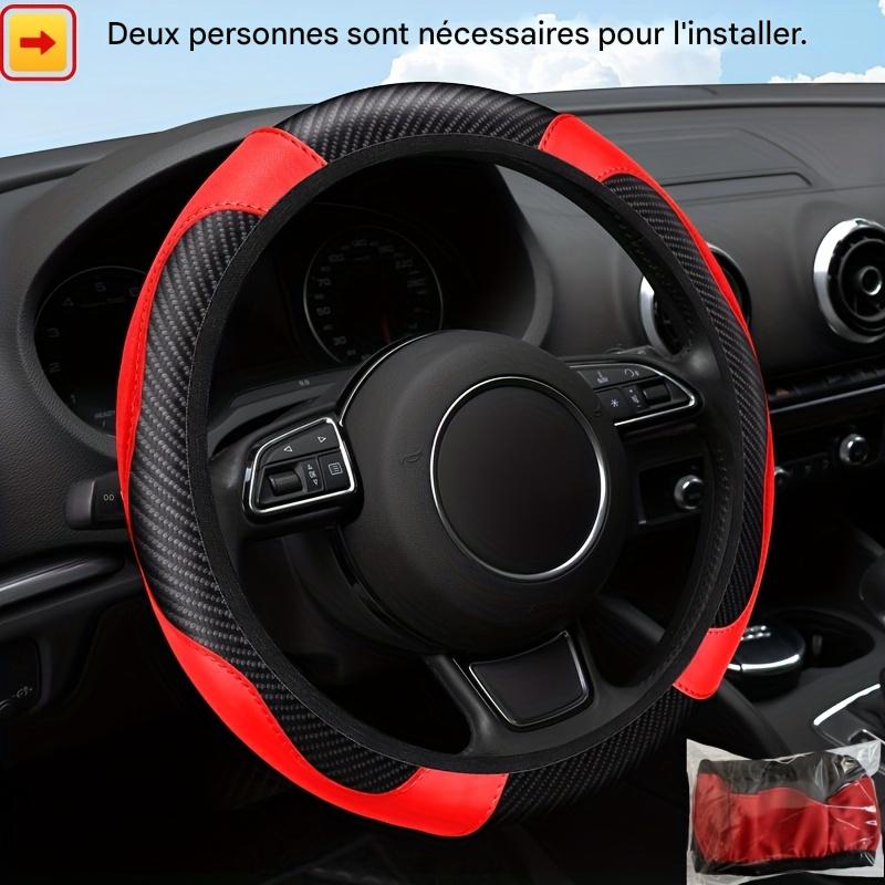 COUVRE-VOLANT 3D FIBRE DE CARBONE – CONFORT & STYLE SPORT