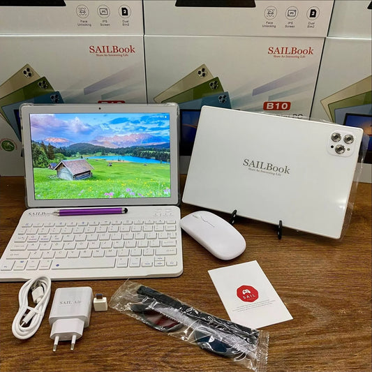 💼 Tablette 10.1" Android 2025 – Pack Complet Ultra-Économique & Performant