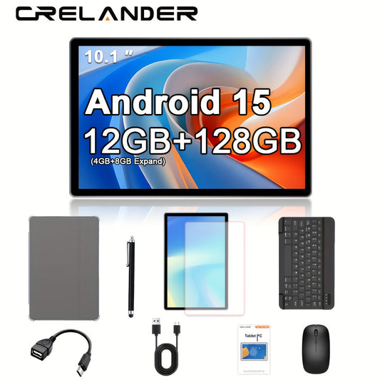 CRELANDER 2025 – Tablette Android 15 2-en-1
