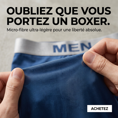 Boxer MEN Premium - Maintien Anatomique 3D & Confort Absolu