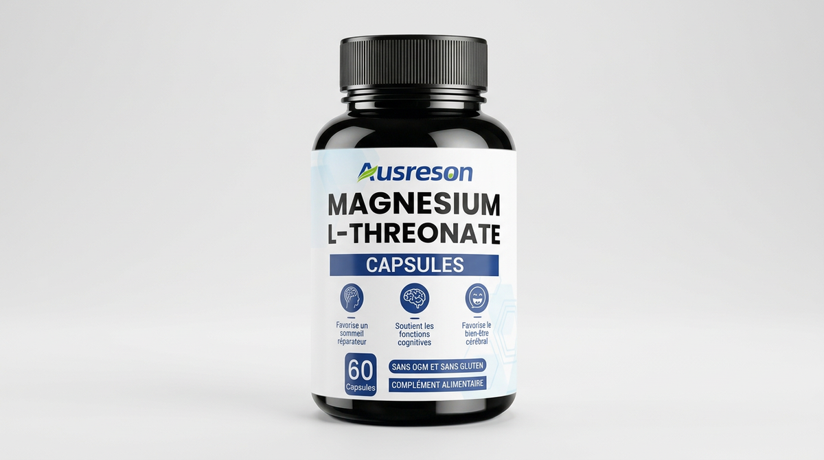Magnésium L-Thréonate 2000mg | Sommeil & Performance Cérébrale