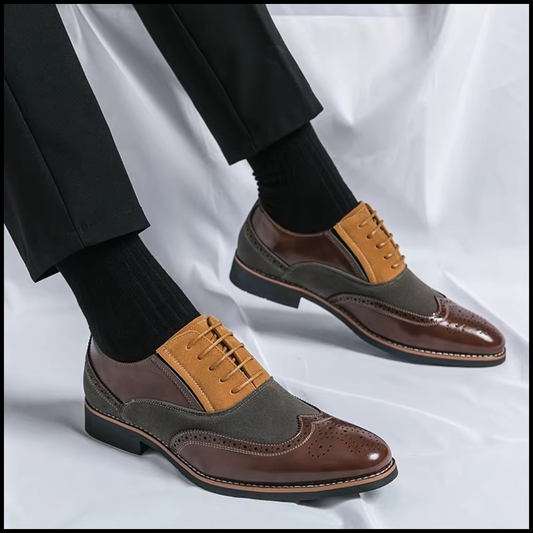 Chaussures Italien  en Cuir Véritable