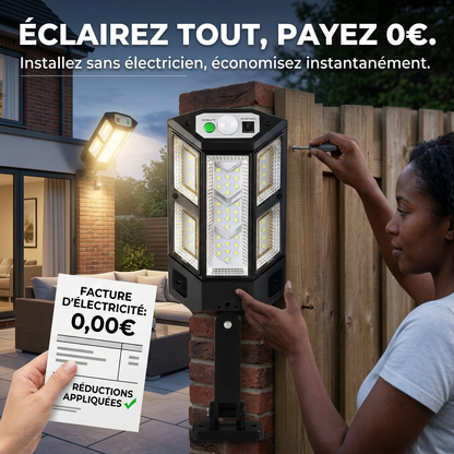 Projecteur Solaire LED Intelligent