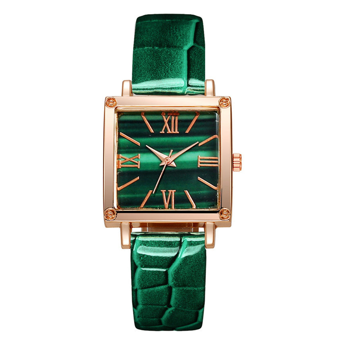 Parure Royale Émeraude Noire & Or – Montre Vintage et Bijoux Femme