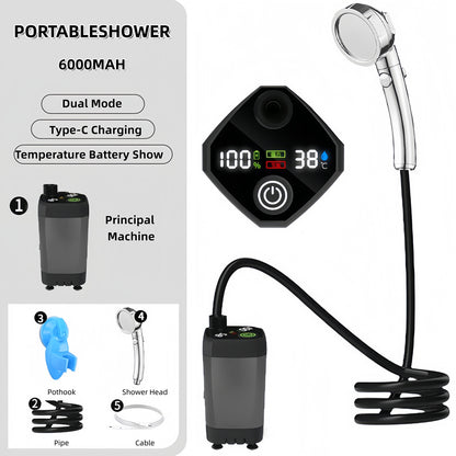 Douche Portable Électrique Rechargeable DAYA - Confort partout au Congo