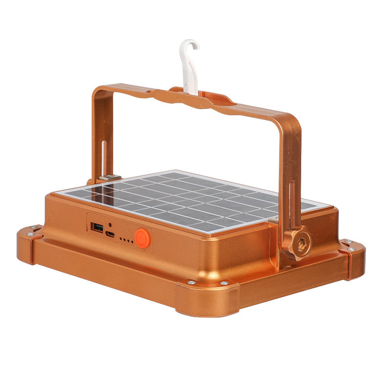 Projecteur LED Solaire Rechargeable IP66 - Éclairage Puissant & Powerbank