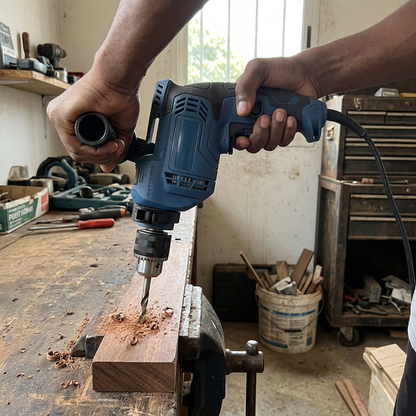 Perceuse à Percussion Professionnelle 750W - Puissance & Précision Industrielle