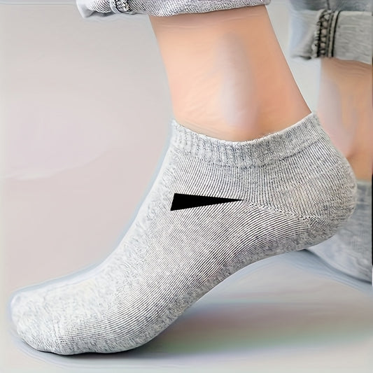 Lot de 10 Paires de Chaussettes Basses pour Femmes – Confort Quotidien, Respirantes & Antibactériennes
