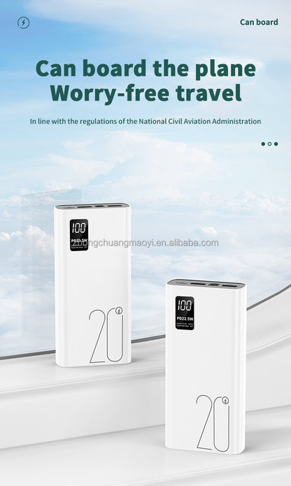 Power Bank Ultra-Rapide 22.5W - Énergie Inépuisable pour votre Smartphone