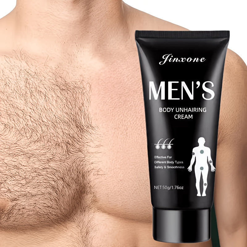 Crème Dépilatoire Homme Jinxone - Peau Lisse & Sans Irritation