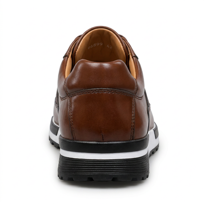 Sneakers Luxe en Cuir Brun – Élégance, Confort & Durabilité | Boutique Officielle