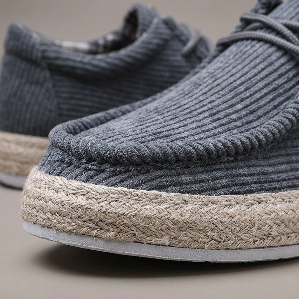 Mocassins Premium en Velours Côtelé