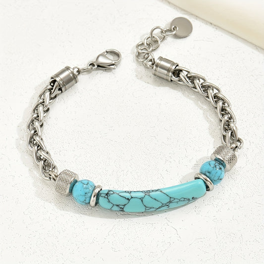 Bracelet de Luxe en Acier Inoxydable – Léger, Élégant & Personnalisé | Style Européen & Américain