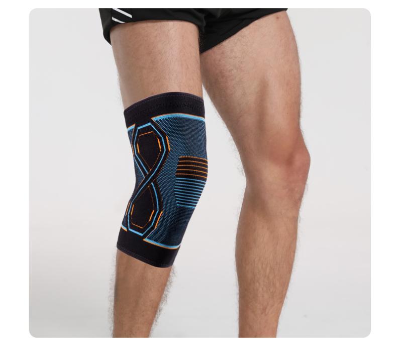 Genouillère de Compression Sportive Haute Performance - Soutien & Mobilité