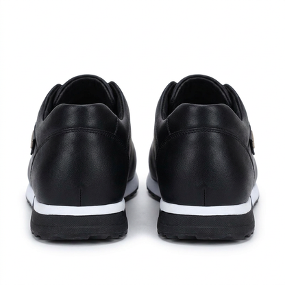 Sneakers Urban Prestige en Cuir Noir