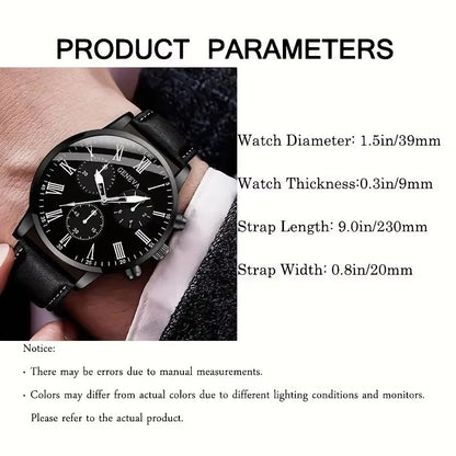 Montre Geneva Premium LP22 – Élégance Masculine & Design Quartz
