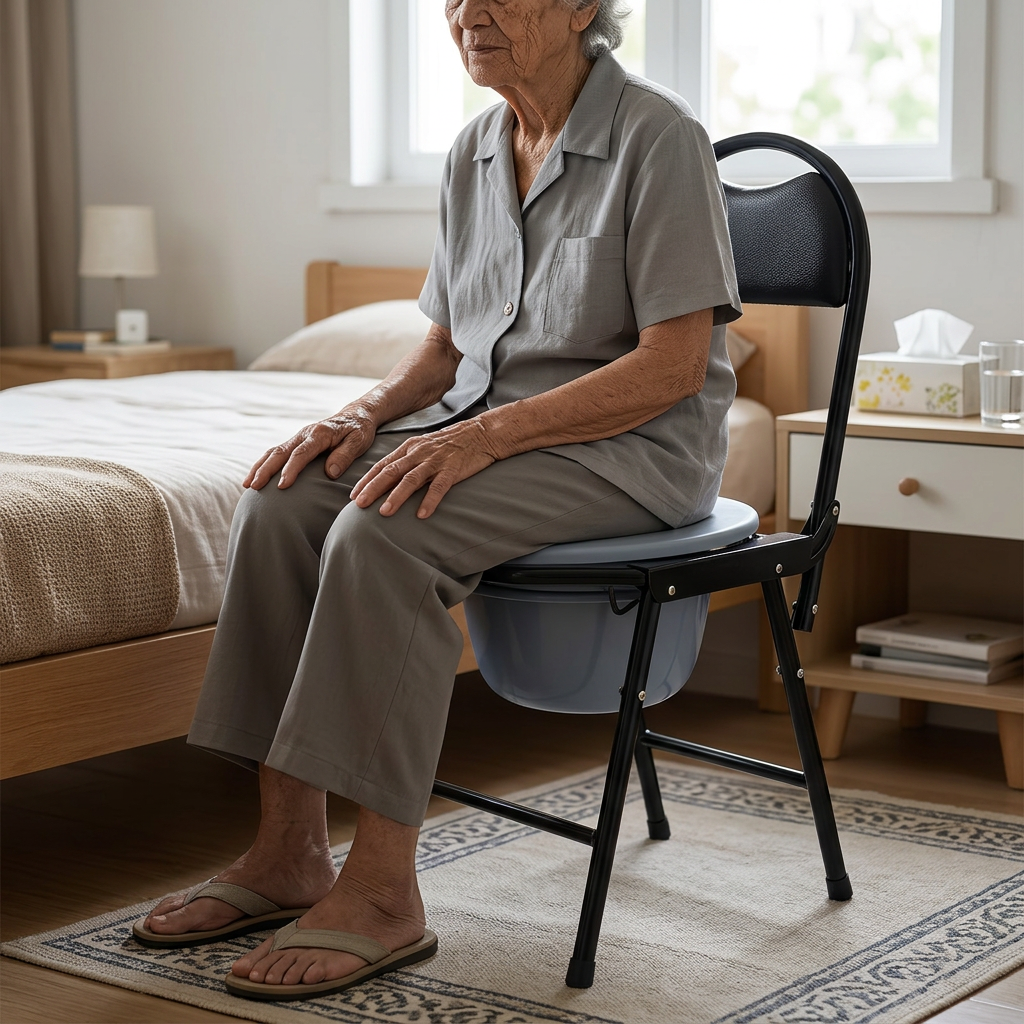Chaise Percée Médicale Confort Plus – Autonomie & Sécurité à Domicile