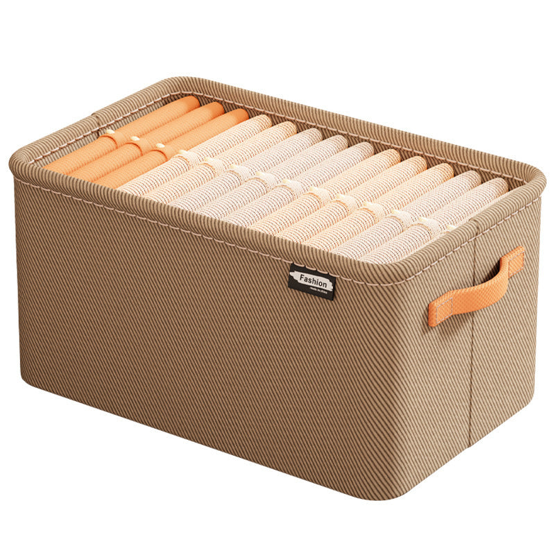 pack 8 rangement pliable en tissu avec grand promo