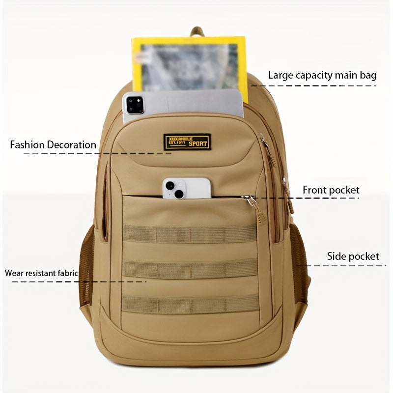 Grand Sac à Dos de Voyage – Grande Capacité & Multifonctionnel